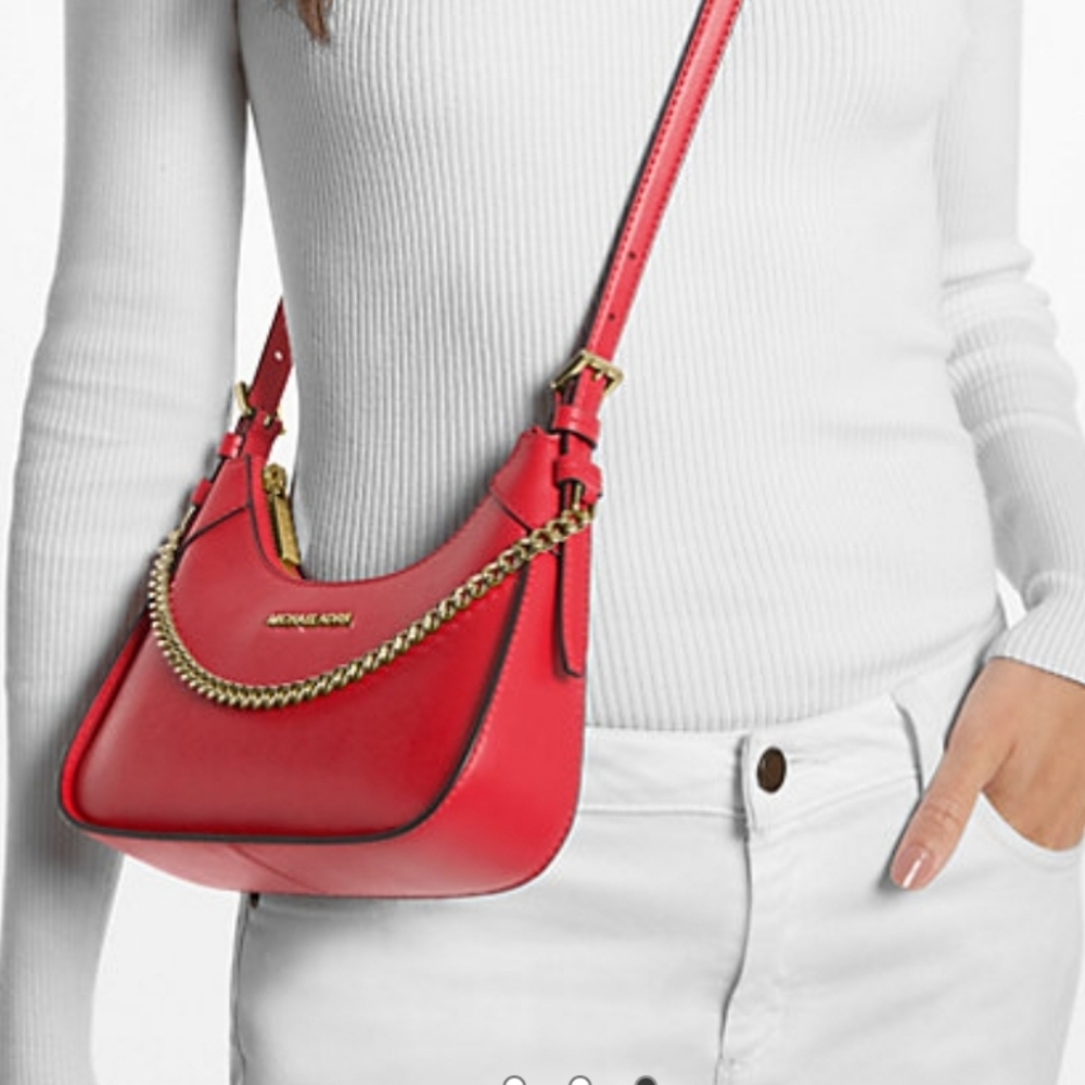 Michael Kors Handbag Wilma Small leather crossbody bag